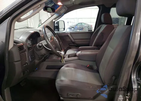 2007 Nissan Titan Xe z USA, uszkodzony, nr VIN 1N6AA06B67N205908